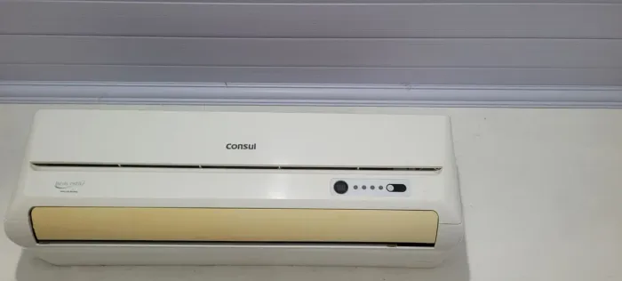 Ar condicionado cônsul 12.000 btus aceito cartão tá gelando normal