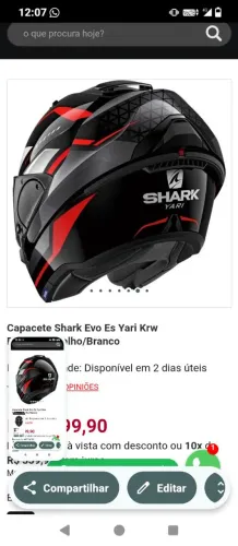 Capacete shark