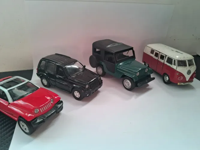 Lote de carrinhos miniatura