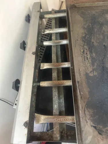 Chapa Bifeteira a Gás 120cm Venâncio Deguste Luxo 4,76mm de Espessura