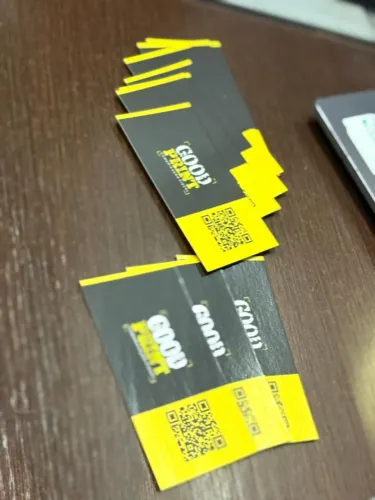 Cartão de visita frente e verso