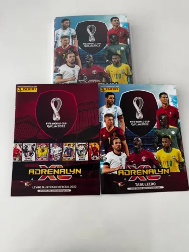 Coleçao adrenalyn 2022 completa