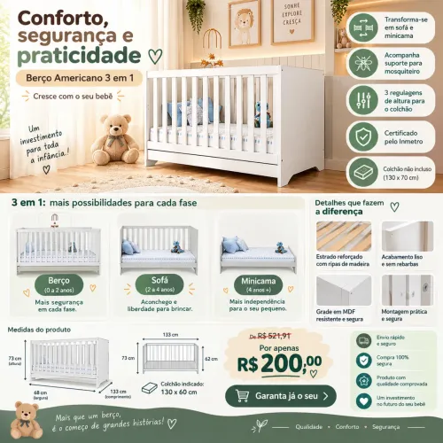 Berço infantil