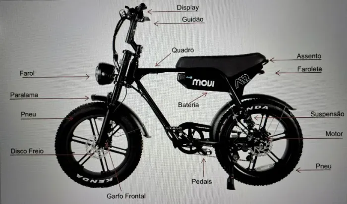 BIKE ELÉTRICA ROAD 30 AIR MOVI.