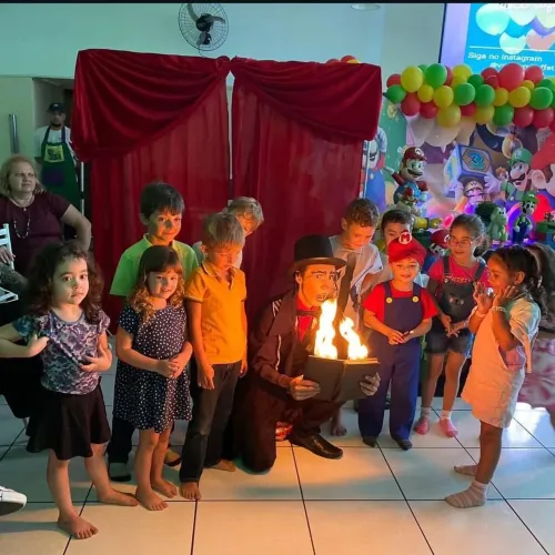 Show de Mágica Incrível Para Festas e Eventos - Mundo Mágico Animação 