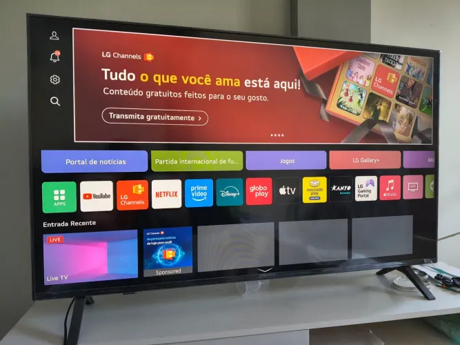 Tv LG 50 polegadas modelo 50 UA855OPSA