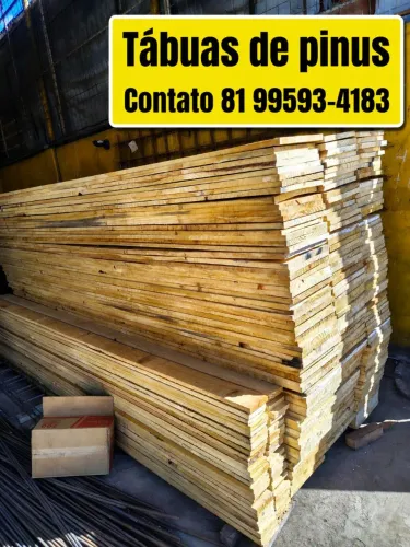 Tábuas de pinus