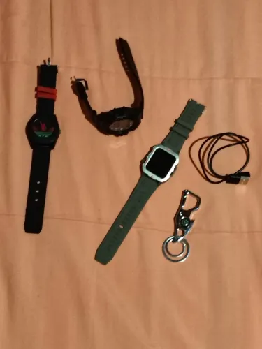 Kit 3 Relógios e + chaveiro de brinde