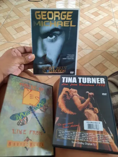 3 DVD musicais