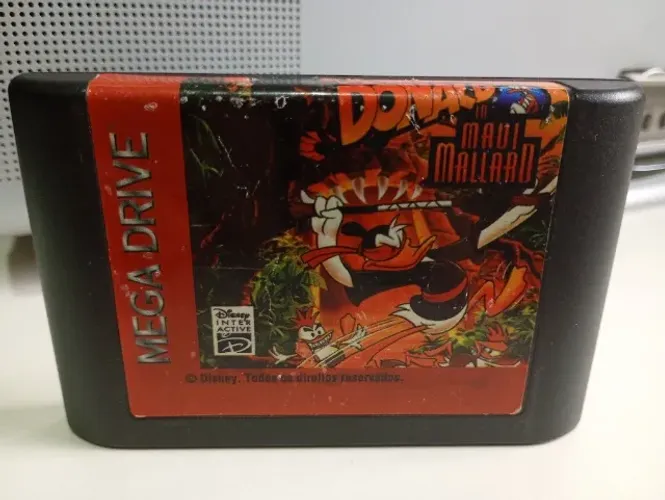 Donald in Maui Mallard original SEGA GENESIS / Mega drive nacional TecToy