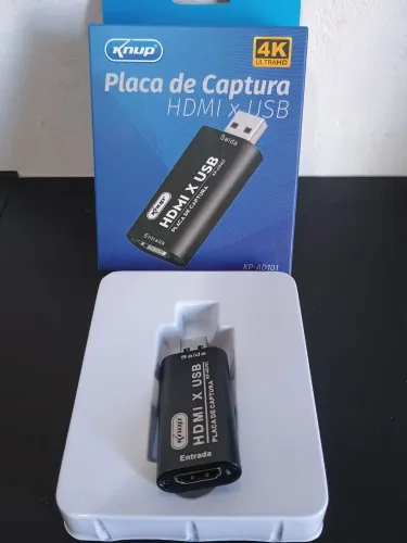 Placa de captura de vídeo 4K HDMI X USB / SUPER PROMOÇÃO