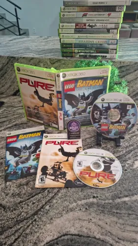 LEGO BATMAN + PURE - XBOX 360 - ORIGINAL