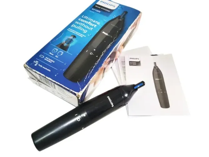 Aparador De Nariz Orelhas E Sobrancelhas Philips Nt1000