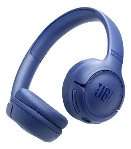 FONE JBL BLUETOOTH TUNE520BT AZUL - JBLT520BTBLUE - LOJA DADO DIGITAL