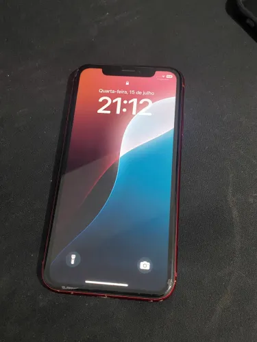 iPhone XR (RED) 64GB - 100% Original e Funcional (Face ID OK)