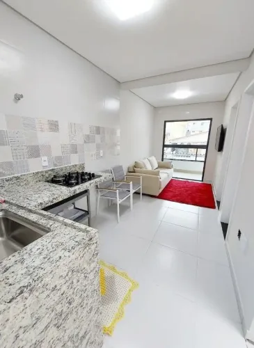 Apartamento com 2 dormitórios, 45 m² - Vila Scarpelli - Santo André/SP