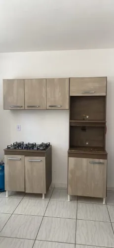 Jogo de cozinha com coktop