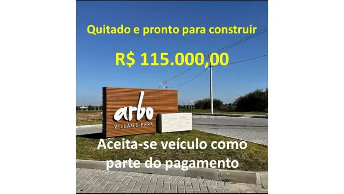 Lote/Terreno para venda possui 175 metros quadrados em Camobi - Santa Maria - Rio Grande d