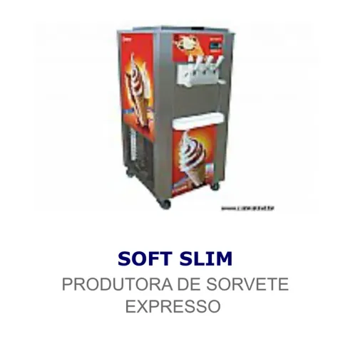 Máquina de sorvete expresso