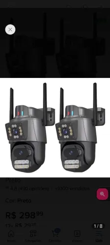 instalação de cameras