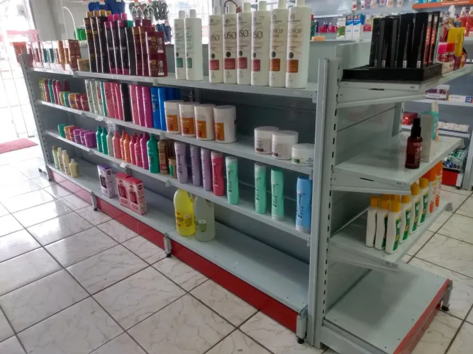 Kit Gôndola Central Amapá C/Ponta 1,42 alt