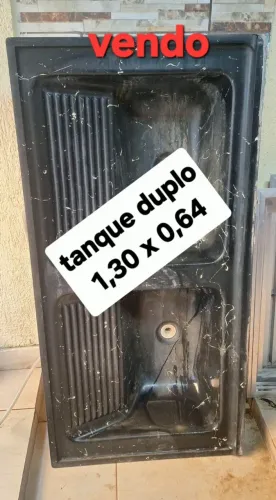 Tanque Duplo 1,30x0,64 