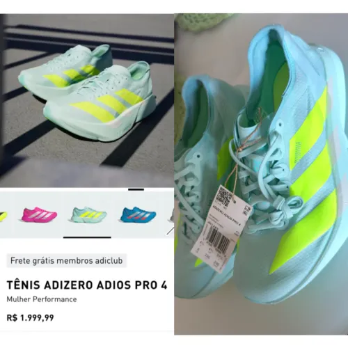 Tênis de corrida adizero