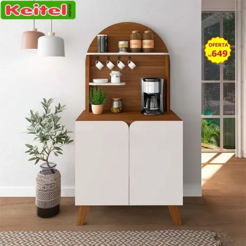 Cantinho Do Café Viena Cor Cedro / Off White