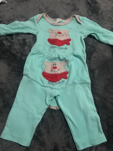 Body e Calça Bicho Molhado XG Verde