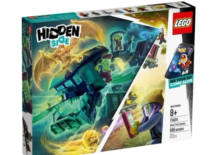Lego Hidden Side 70424 - Ghost Train Express - Novo 