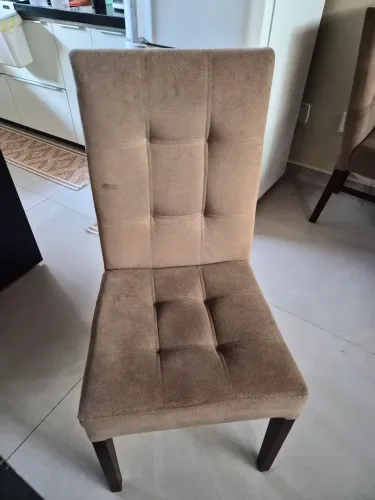 4 cadeiras para mesa de jantar maciça - nao é mdf ou mdp