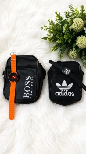Kit bolsa e.relogio 