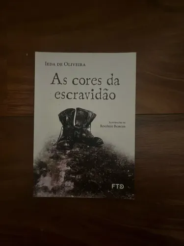 As cores da escravidão Livro