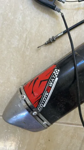 Escape Ponteira Coyote 2 Way + Mais Tornado Xr 250