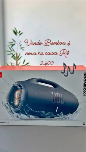 Vendo Bombox 4 nova na caixa ?