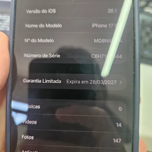 Iphone 17 pro(3 meses)