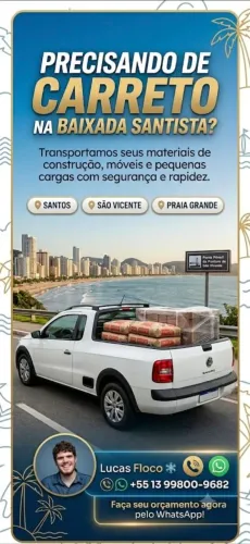 Carreto baixada santista