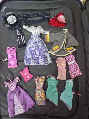 Lote de roupas para Barbie, Princesa Disney, Monster High e Ever After High