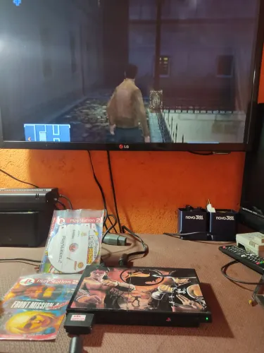 PS2 slim destravado Matrix