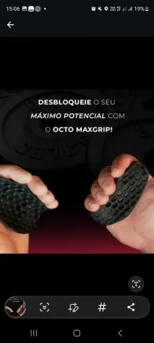 Grip para Treino e Protege Maos | Grip Profissional para Academia, Crossfit e Musculação