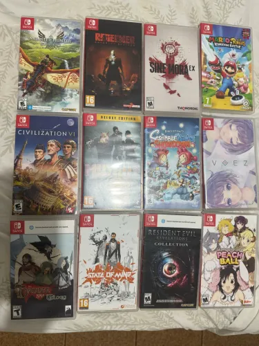 ? VENDE-SE JOGOS DE NINTENDO SWITCH ? MÍDIA FÍSICA (USADOS)