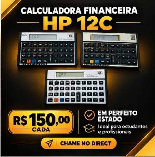 Calculadora Financeira HP 12C