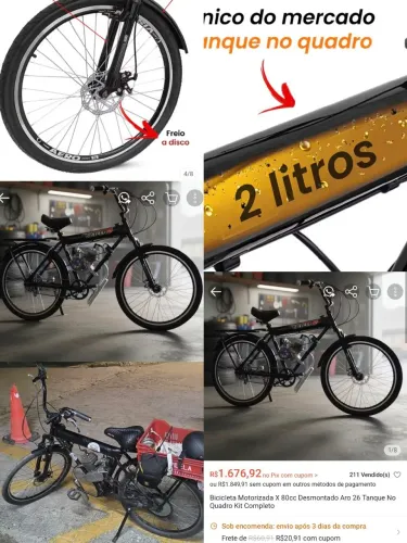 Motorizada 80cc