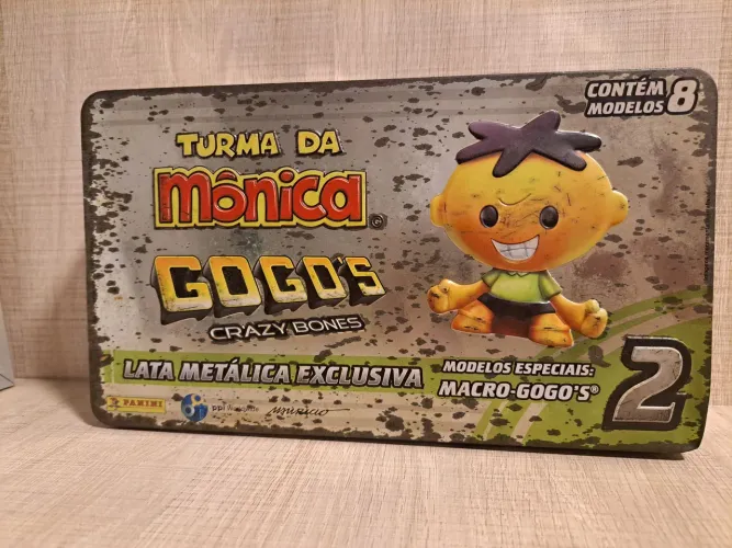Lata Gogo's Crazy bones -Turma da Mônica