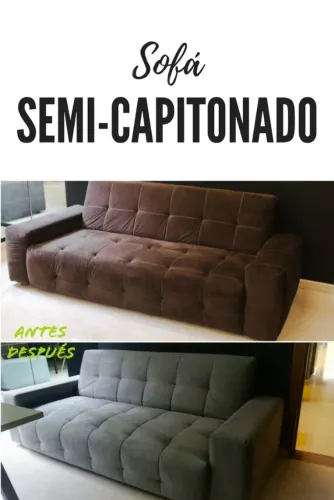 Reforma completa de sofá retrátil