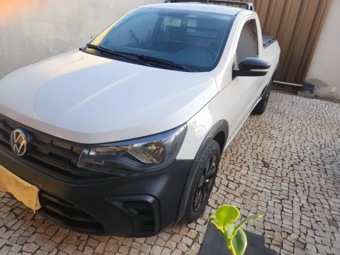 SAVEIRO ROBUST MUITO NOVA 2024 IPVA PAGO E ÓLEO TROCADO COM TODOS OS FILTROS. 