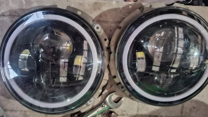Faróis de led 