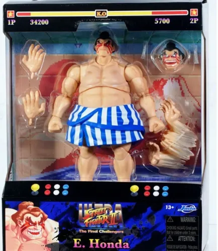 Figura de ação Street Fighter Edmond Honda Action Figure 1/12 Scale