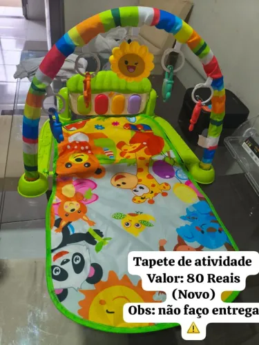Tapete de atividade infantil 