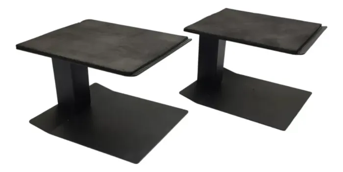 Kit Par De Suportes Para Monitor De Audio Caixa De Som Mesa